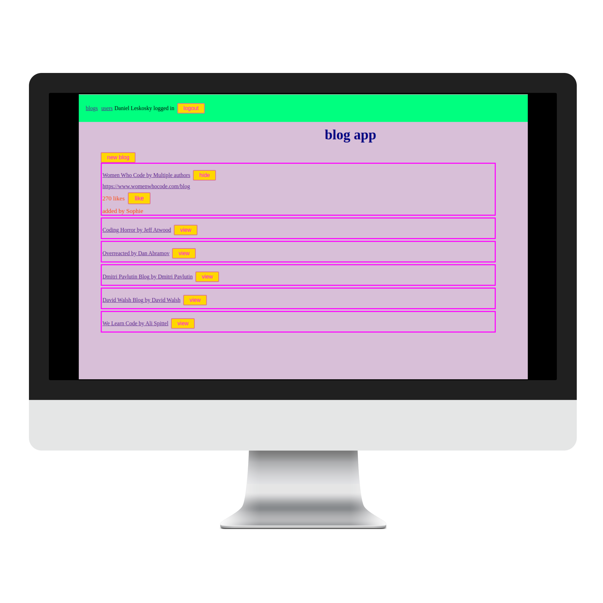 blog-list-app Blog List App