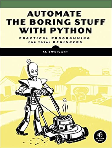 "Automate the Boring Stuff" book cover