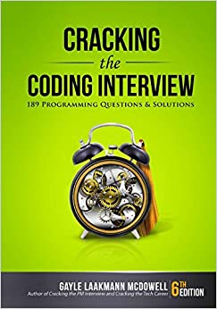 "Cracking the Coding Interview" book cover