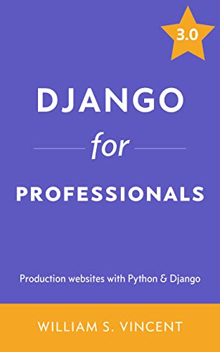 "Django for Professionals" book cover