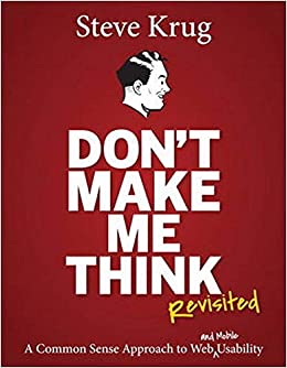 "Don't Make Me Think" book cover