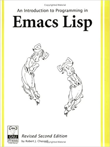 "An Introduction to Programming in Emacs Lisp" book cover