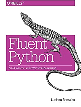 "Fluent Python" book cover