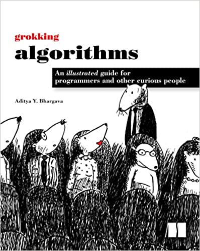 "Grokking Algorithms" book cover