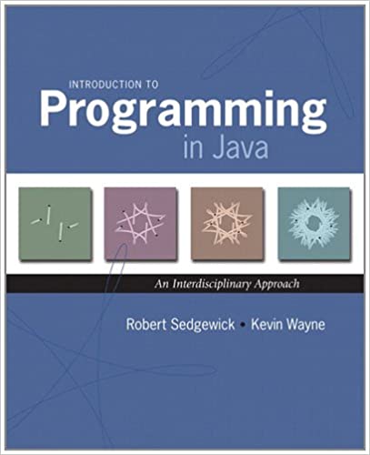 "Introduction to Programming in Java" book cover