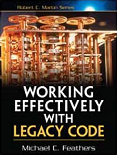 "Working Effectively with Legacy Code" book cover