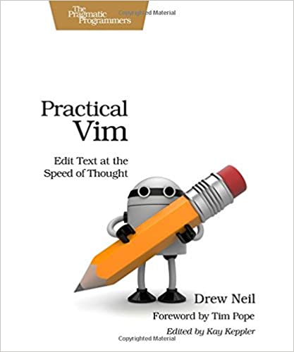 "Practical Vim" book cover