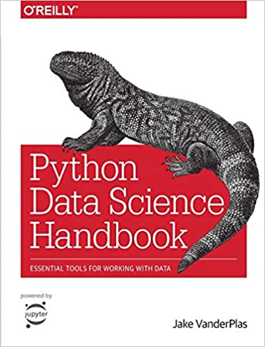 "Python Data Science Handbook" book cover