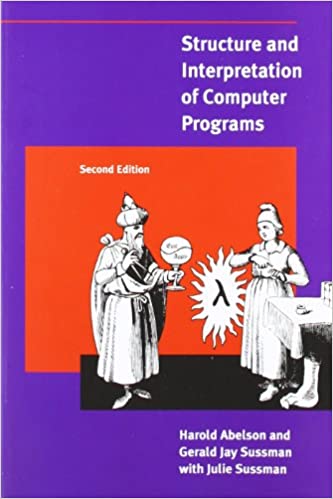 "Structure and Interpretation of Computer Programs" book cover 