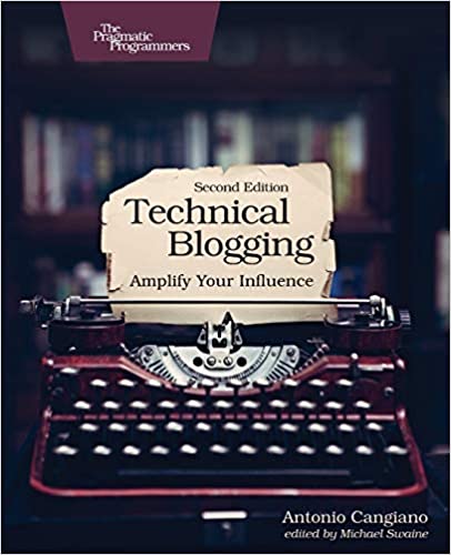 "Technical Blogging" book cover